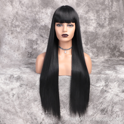 Aisi Hair Wholesale Mix Wigs Fiber Hot Sale Cheap Synthetic Hair Lace Front High Quality For Black Women Synthetic Hair Wigs